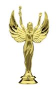 5 1/2" Victory Female Gold Trophy Figure