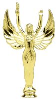 10" Victory Female Gold Trophy Figure