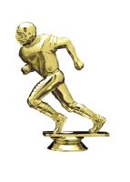 Gold 4 3/4" Football Runner Trophy Figure