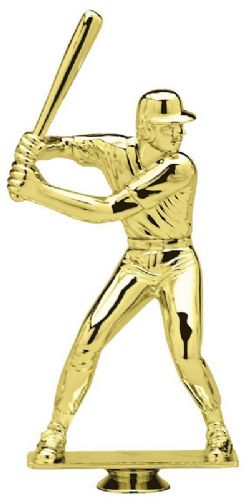 8 3/4" Male Baseball Gold Trophy Figure