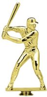 8 3/4" Male Baseball Gold Trophy Figure