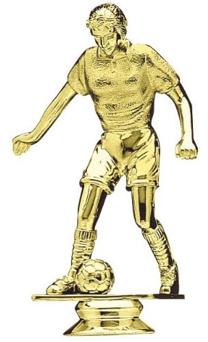 5" Male Soccer Gold Trophy Figure