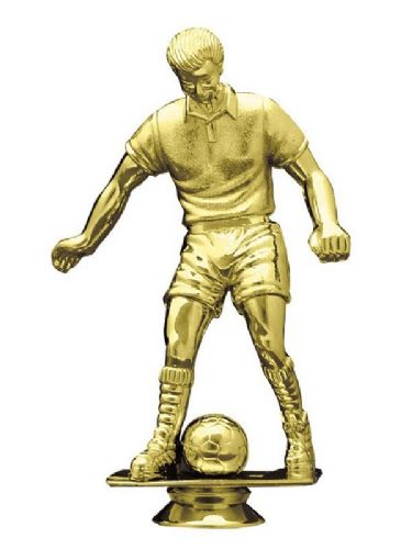 7 3/4" Soccer Male Gold Trophy Figure