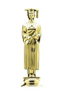 4 3/4" Graduate Male Gold Trophy Figure