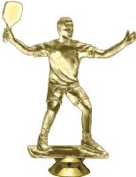 5 1/4" Male Pickleball Gold Trophy Figure