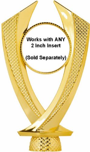 6 1/4" Gold Falcon 2" Insert Holder Figure #2