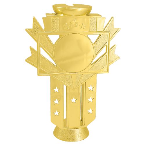 7" Gold Insert Holder Trophy Riser
