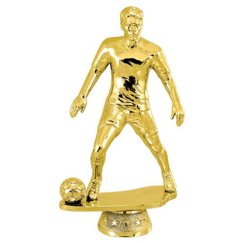 5" Male Soccer Gold Trophy Figure