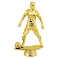 5" Female Soccer Gold Trophy Figure