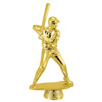 5" Male Baseball Gold Trophy Figure