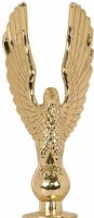 2 1/4" Gold Metal Eagle Trophy Trim Piece