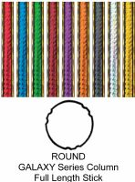 Round Galaxy Trophy Column Full 45" Stick