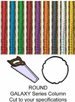 Round Galaxy Trophy Column - Cut to Length