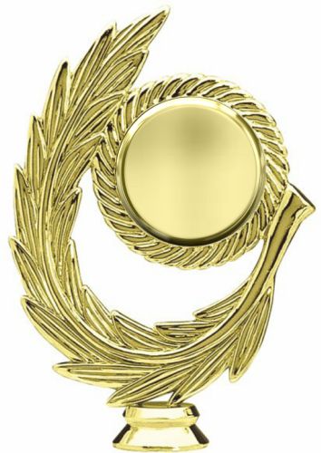 6" Gold Leaf 2" Insert Holder Figure