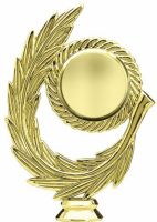 6" Gold Leaf 2" Insert Holder Figure