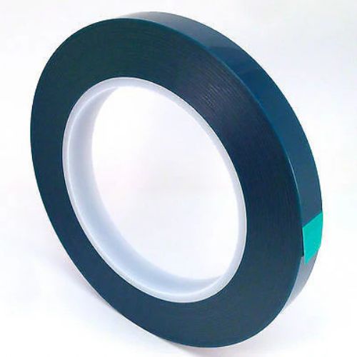 Green Heat Transfer Application Tape 1/2" x 72 Yards 3" Plastic Core