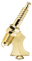 Gold 10" Spark Plug Trophy Figure