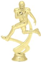 6" Football Motion Series Gold Trophy Figure