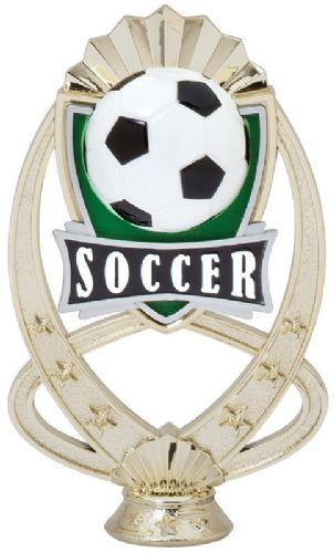 6 1/2" Soccer Meridian Trophy Figure