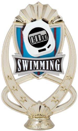 6 1/2" Swimming Meridian Trophy Figure
