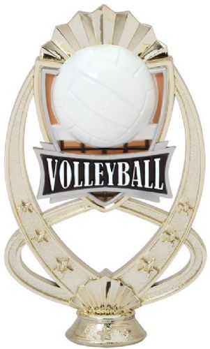 6 1/2" Volleyball Meridian Trophy Figure
