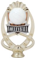 6 1/2" Volleyball Meridian Trophy Figure