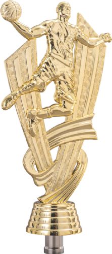 7" Gold Male Victory Basketball Trophy Figure