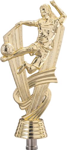 7" Gold Male Victory Soccer Trophy Figure