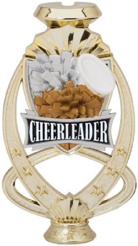 7" Cheerleader Meridian Trophy Riser