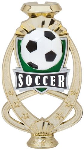 7" Soccer Meridian Trophy Riser
