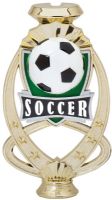 7" Soccer Meridian Trophy Riser