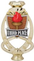 7" 3rd Place Meridian Trophy Riser
