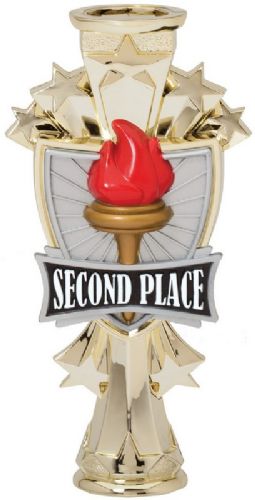 7" 2nd Place 5-Star Trophy Riser