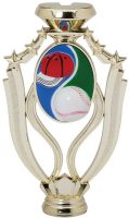 6 7/8" Baseball Glory Trophy Riser