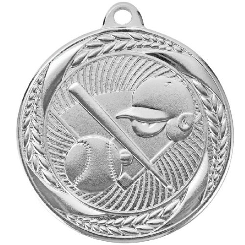 2" Baseball Laurel Wreath Award Medal #3