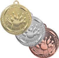 2" Bowling Laurel Wreath Award Medal