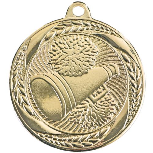 2" Cheerleading Laurel Wreath Award Medal