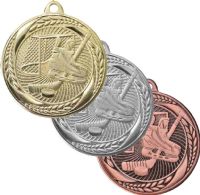 2" Hockey Laurel Wreath Award Medal