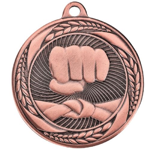 2" Karate Laurel Wreath Award Medal #4