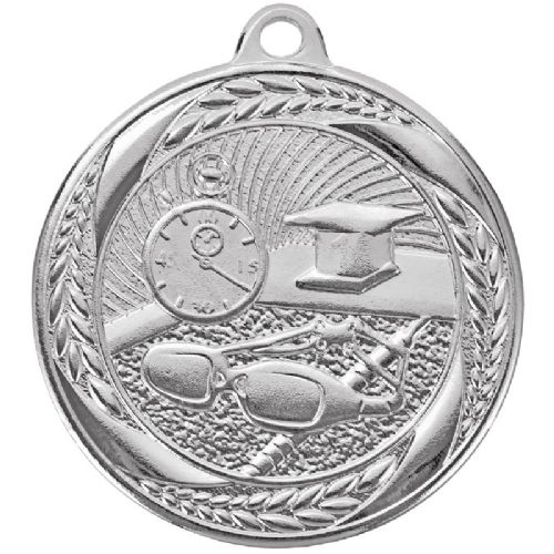 2" Swimming Laurel Wreath Award Medal #3