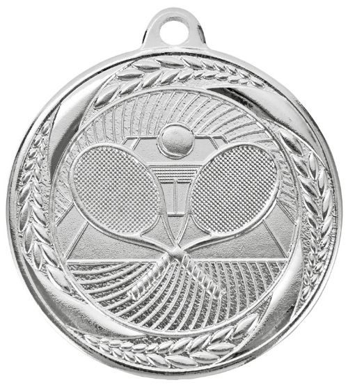 2" Tennis Laurel Wreath Award Medal #3