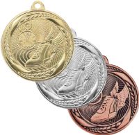 2" Track Laurel Wreath Award Medal