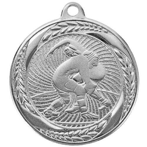 2" Wrestling Laurel Wreath Award Medal #3