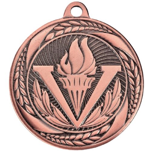 2" Victory Laurel Wreath Award Medal #4