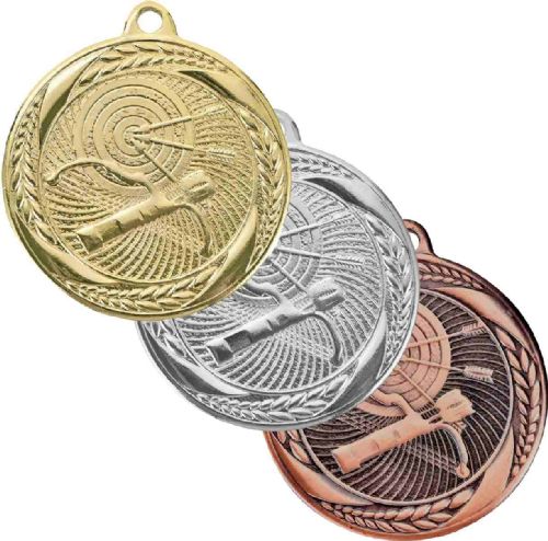 2" Archery Laurel Wreath Award Medal