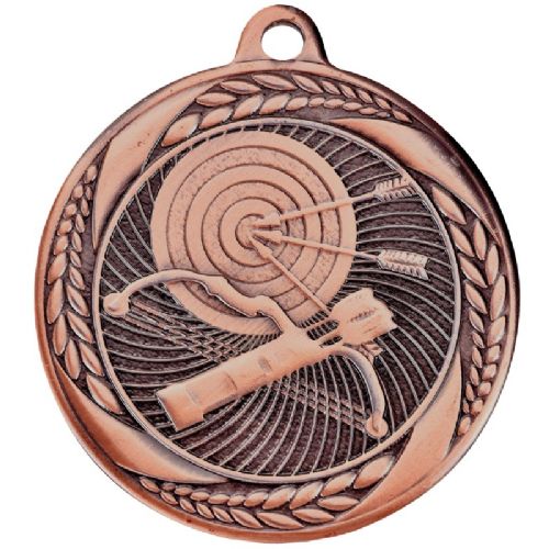 2" Archery Laurel Wreath Award Medal #4