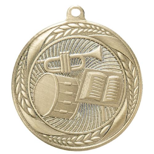 2" Band Laurel Wreath Award Medal