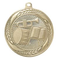2" Band Laurel Wreath Award Medal