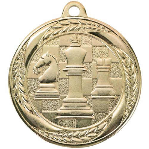 2" Chess Laurel Wreath Award Medal #2