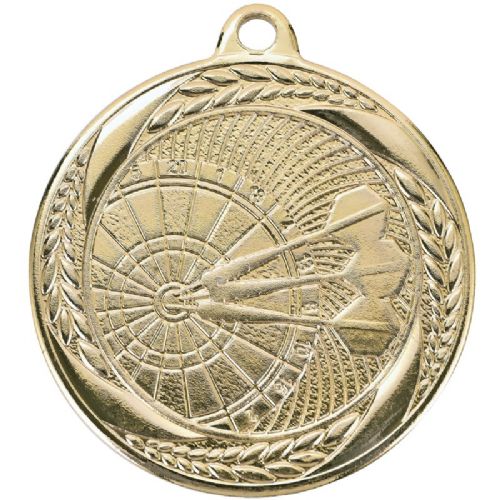 2" Darts Laurel Wreath Award Medal #2